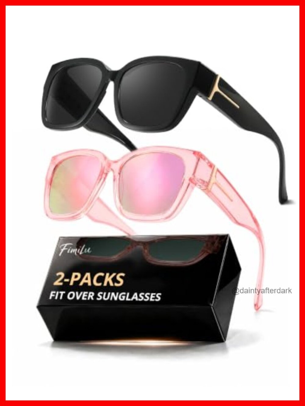 Polarized Sunglasses Fit Over Glasses UV400 Full Frame
